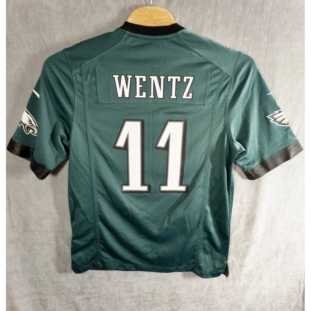 Nike On Field Philadelphia Eagles Carson Wentz Jersey Mens‎ Large NFL Football